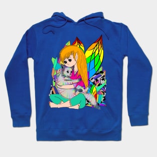 Rainbow Quartz Crystal Fairy Hoodie